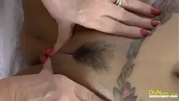OldNannY British Mature Lacey Starr Lesbian