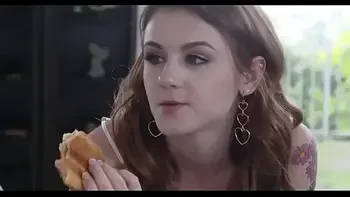 Stepbrother and stepsister helps front stepmom