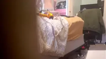 Real caught by sister in her room masturbating!  Listen at the end!