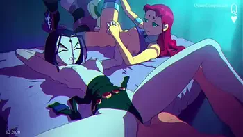 Teen Titans orgy (Queencomplex)