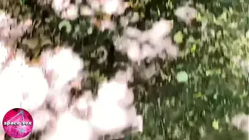 Filmed on Camera as a Stranger Girl Masturbate in a Tent