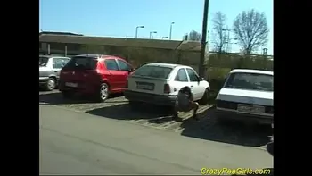 Huge fountain of piss flowing