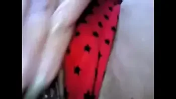 Fingerin herself by the PC