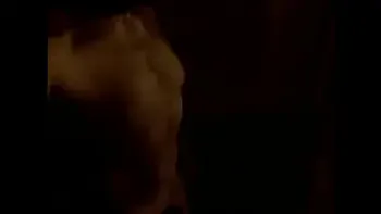 hangin out nude in a store front on main street