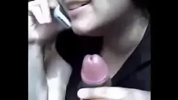 Blowjob on phone