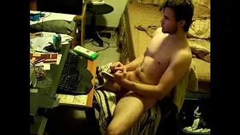 After shower jerkoff.