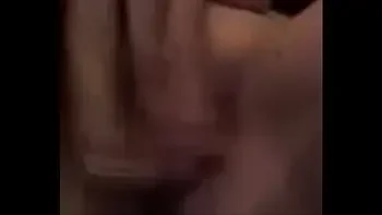 girlfriend enjoys herself