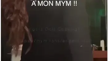 Angela Doll - Risky Challenge: Getting Fucked In The Ass By My Office Colleague In The Wc !!