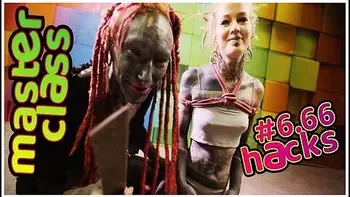 Shibari Tutorial - & Tricks And Hacks - How To Bondage Masterclass - Petite Blonde And Lily Lu