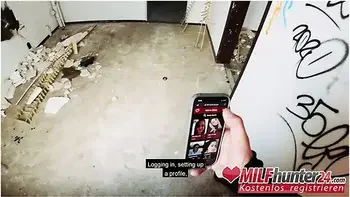 Lets Skinny Vicky Hundt Suck His Dick Before The Fucking