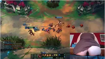 Inflatable Buttblug Challenge #2 League Of Legends #16 Luna - Gamer Girl