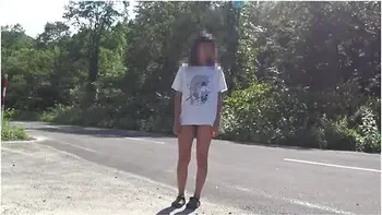 見られちゃったても気を取り直して続けます　　続きはmyfansへ応援おねかいします　野外露出/ハイハン/日本人/ひな/素人/amateur/japanese/hentai