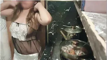Pinay Kitchen Sex Vlog