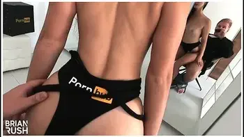 Selfie Shooting Finished With Blowjob And Rought Fuck In Tight Pussy Of Pornhub Girl - Brian Rush