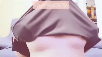 Nipple Masturbation While Desperately Suppressing The Voice