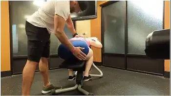Sexy Thick Big Booty Milf Danni Jones Gets Fully Stretched By Her Bull Gym Trainer