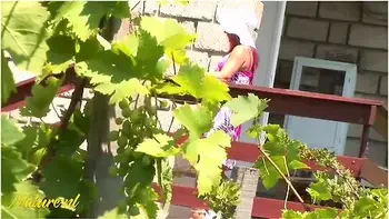 Mature Redhead Gets Creampied In Public By Her Neighbor