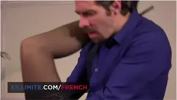 French Mature Anal Fucked In The Office