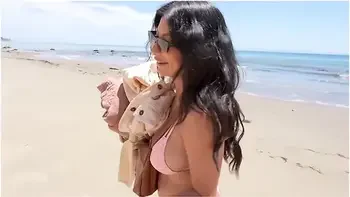 Stepbrothers Wife Takes Me To Nude Beach Cheats On Her Husband - Cami Strella X Lev Lieben