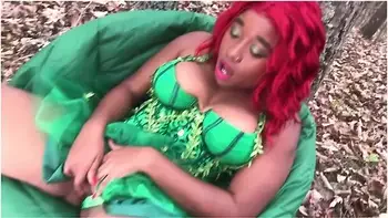Enjoying A Beautiful Day In The Woods As Poison Ivy Nina Rivera