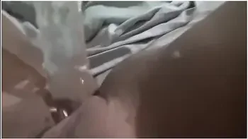 Playing With My Glass Dildo And Doing Kegels