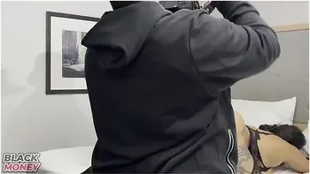 Behind The Big Butt Ebony Milf Ms So Slippery Enjoys Getting With Macana Man