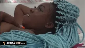 Blue Hair Woman Picks Up A Guy In A Club