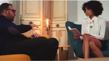 Ebony Babe Luna Corazon Seduced Into Hardcore Interracial Fuck With Lover