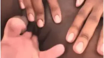 Busty Ebony Beauty Gets Finger Fucked