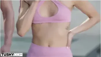 Petite Anal-queen Alexis Is Hungry For Her Trainer - Alexis Tae And Maximo Garcia