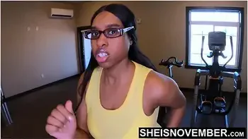 Behind The Black Pornstar Making Smelly Panties With Pussy Scent