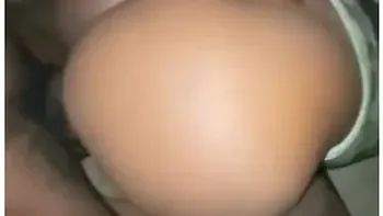 Big Booty Ebony Wet Pussy Back And Forth On Thick Dick!!!!!