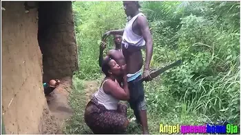Some Where In Africa, Married House Wife Caught By The Husband Having Sex With Stranger In Her Husband Local Hurt At Day Time,watch The Punishment He Give To Them (softkind Fucksy)( Bangking Empire)(