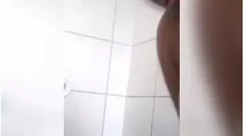 South Africa Sugar Mummy Taking A Shower