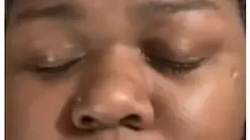 Big Titty Queen Works Hard For Facial