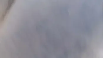 Your slutty Italian tries on jeans while wearing a butt plug in her ass