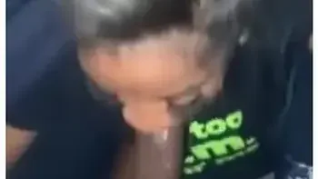 Swallowing His Load For Breakfast