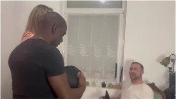 Lyna Jade And Joss Lescaf - French Pegging Cuckold, Bbc, Humiliation, Femdom, Cei