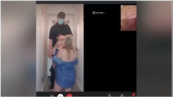 Hot Mature Milf Blows & Shags Pizza Man, While On Skype Call To Hubby! British Amateur Cuckold X