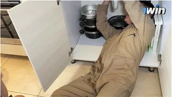 All Plumbers Have Big Dicks So You Have To Test Them. Andrea Castro & Jean Paul