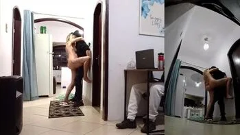 Naughty Wife Cheats On Husband With Delivery Guy - Blowjob & Creampie Fuck