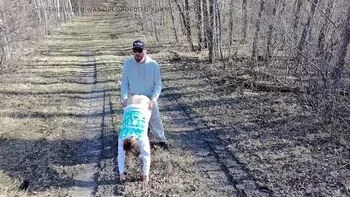 Mya Lane Outdoor Hardcore Fuck Drone Follows MILF Public Sex