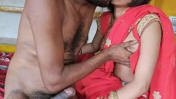 Desi Bhabhi Mariet Hardcore Fuck with Abiraj - Blowjob, Doggy Style, Cum on Tits