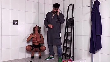 Sexy Susi Big Boobs MILF Bathroom Fuck