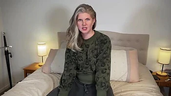 Housewife Ginger Fucks Her Cunt - Horny MILF Masturbation JOI