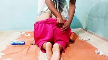 Desi Bhabi Big Ass Oil Massage Fuck - Parachute Oil Anal Doggy Style