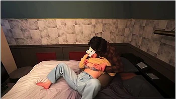 帰宅前に濃厚中出しsex