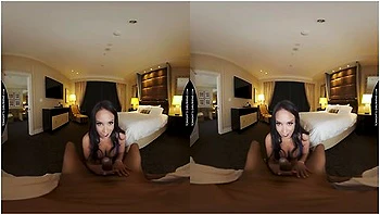 Featuring Anissa Kate Pleases Her Fan In His Hotel Room!