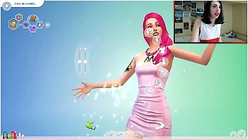 Gamer Girl, Mia Khalifa And Johnny Sins - The Sims 4