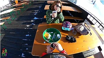 Eggs Out - Skier Covered In By A Guy She Met On The Slopes. Ita Dialogues Sex In Spa